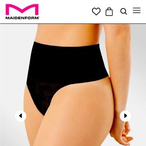 Maidenform Self Expressions Thong size M- NWT